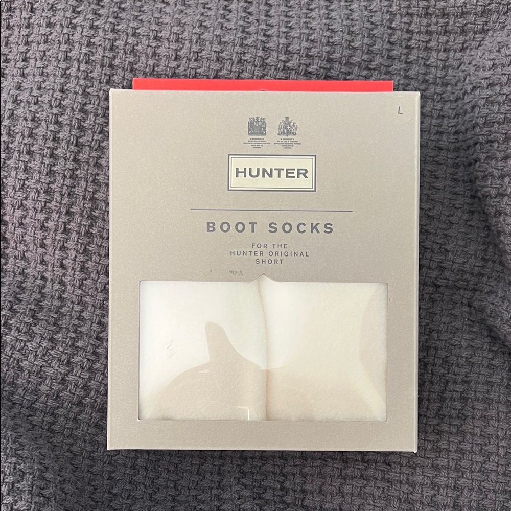 Hunter Cream Boot Socks for Men